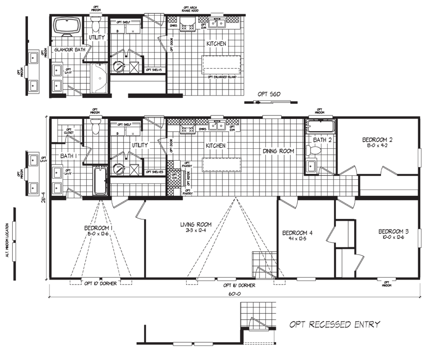 Clawden Double Wide Clawden
